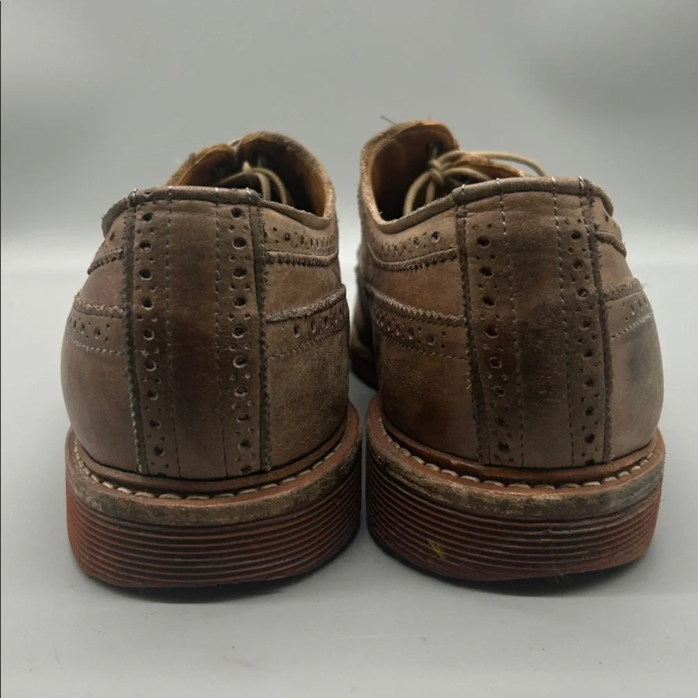 Allen Edmonds Shannon Drive Oxford Shoes Sz 15 D Longwing Tan Men's